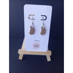 Boucles d'oreilles fifteen - modèle H