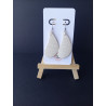 Boucles d'oreilles fifteen - modèle J