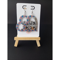 Boucles d'oreilles Arche de Noé - Vache