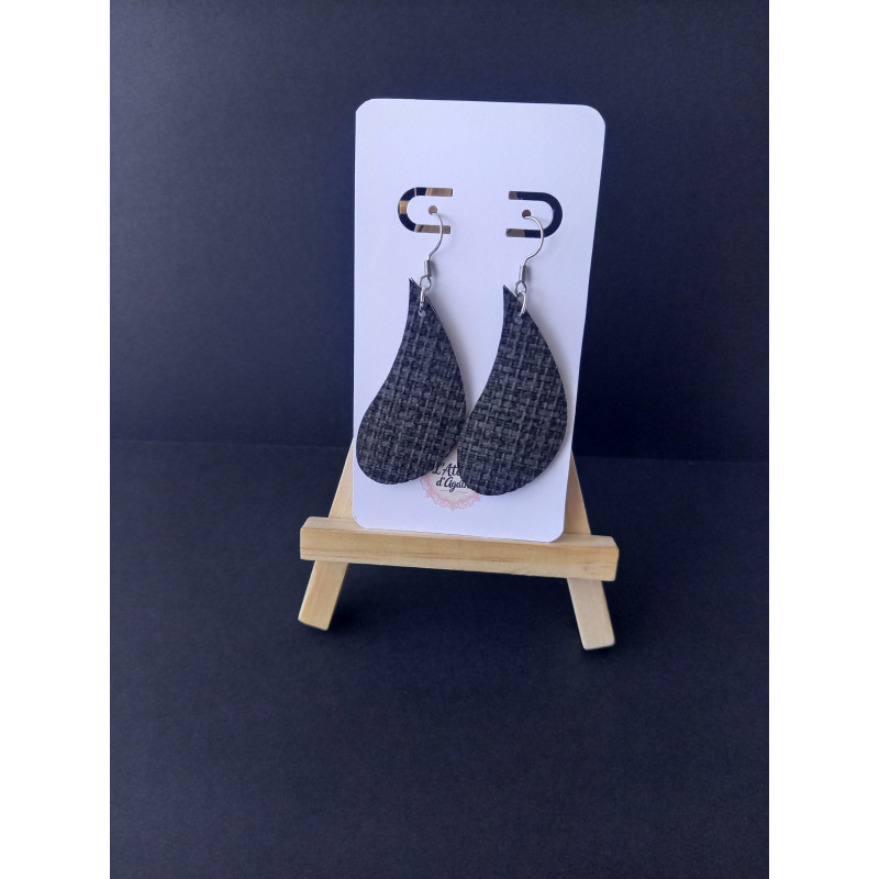 Boucles d'oreilles fifteen - modèle J