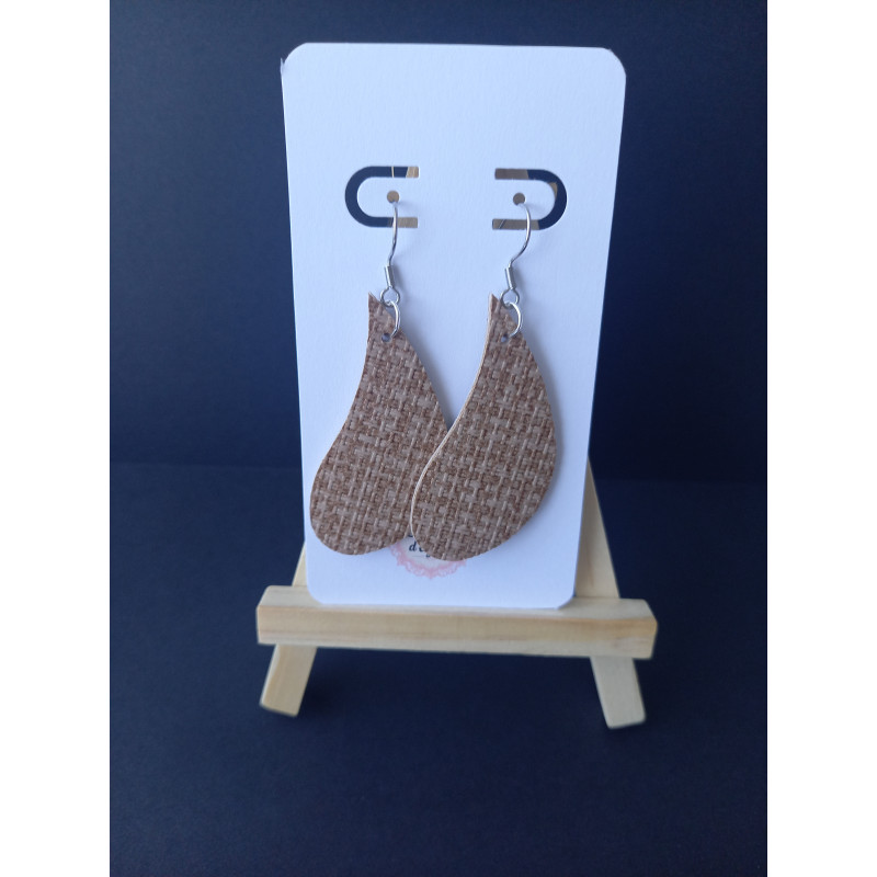 Boucles d'oreilles fifteen - modèle J