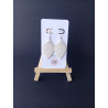 Boucles d'oreilles fifteen - modèle K
