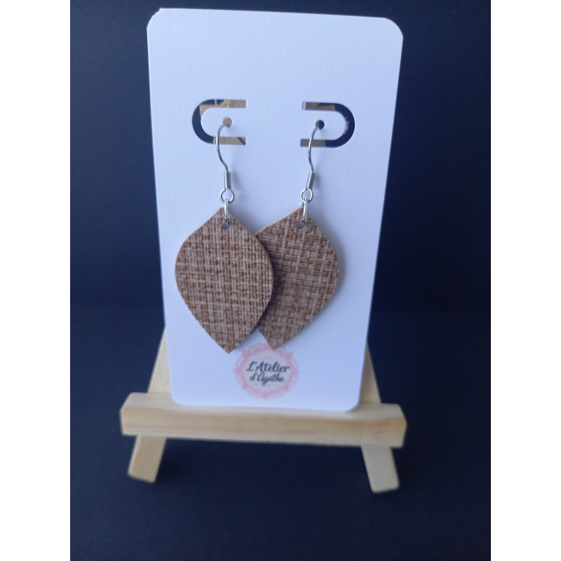 Boucles d'oreilles fifteen - modèle K