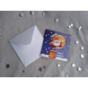 Carte peinture diamant Noël + enveloppe assortie