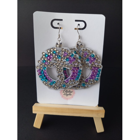 Boucles d'oreilles Ode à la nature