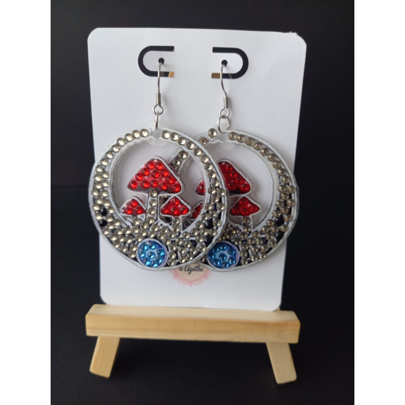 Boucles d'oreilles Ode à la nature