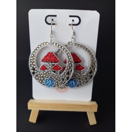 Boucles d'oreilles Ode à la nature