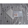 Carte Noël pop up + enveloppe assortie