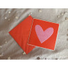 Carte peinture diamant + enveloppe assortie