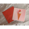 Carte peinture diamant + enveloppe assortie