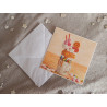Carte peinture diamant + enveloppe assortie