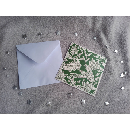 Carte peinture diamant + enveloppe assortie