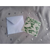 Carte peinture diamant + enveloppe assortie