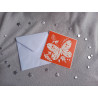 Carte peinture diamant + enveloppe assortie