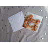 Carte peinture diamant + enveloppe assortie