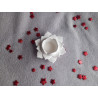 Bougeoir lotus blanc (naturel)