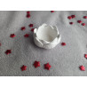 Bougeoir lotus blanc (naturel)