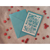 Carte anniversaire + enveloppe assortie