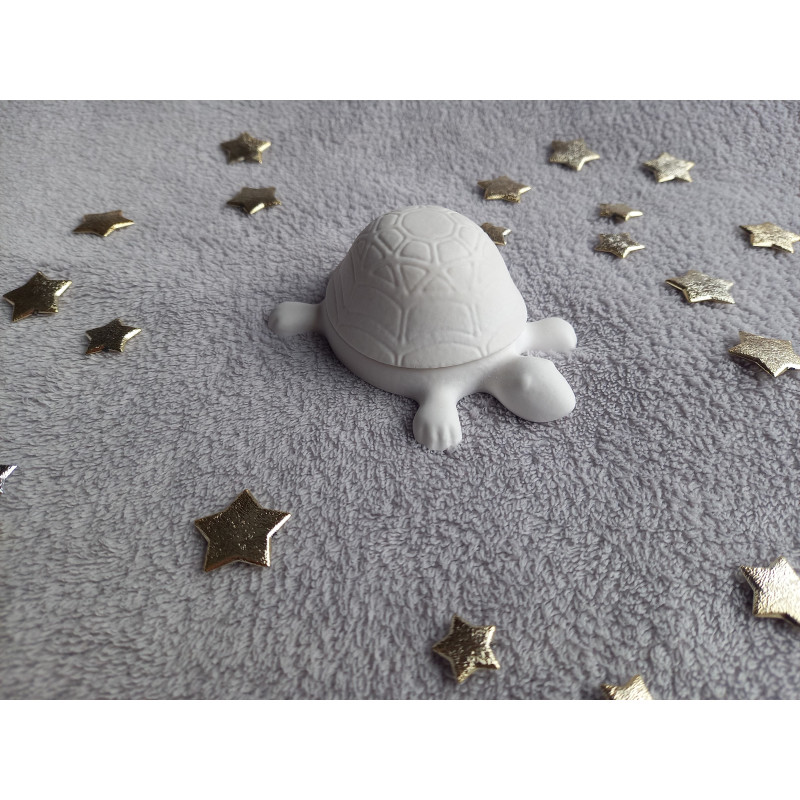 Boite tortue - blanc (naturel)