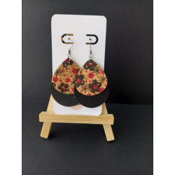 Boucles d'oreilles liège