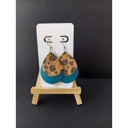 Boucles d'oreilles liège