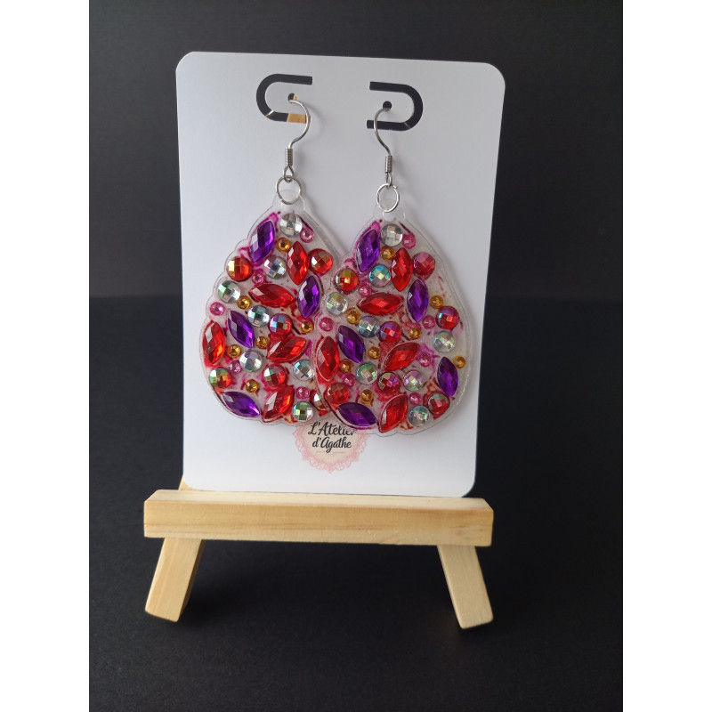 Boucles d'oreilles Peps