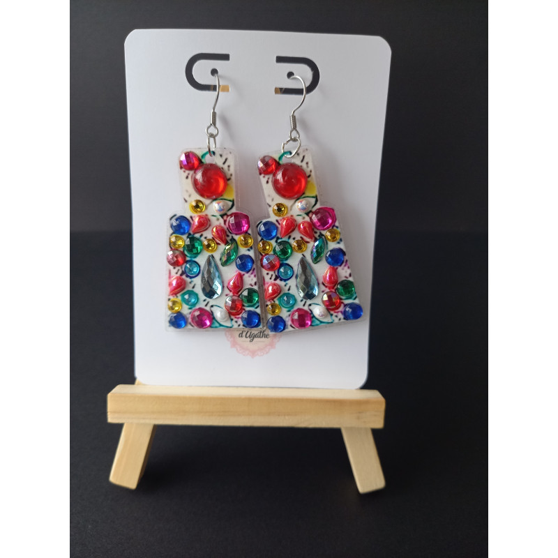 Boucles d'oreilles Peps