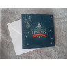 Carte peinture diamant Noël + enveloppe assortie