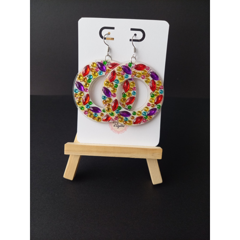 Boucles d'oreilles Peps