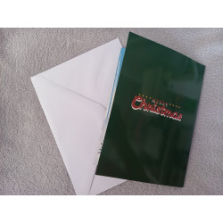 Carte peinture diamant Noël + enveloppe assortie