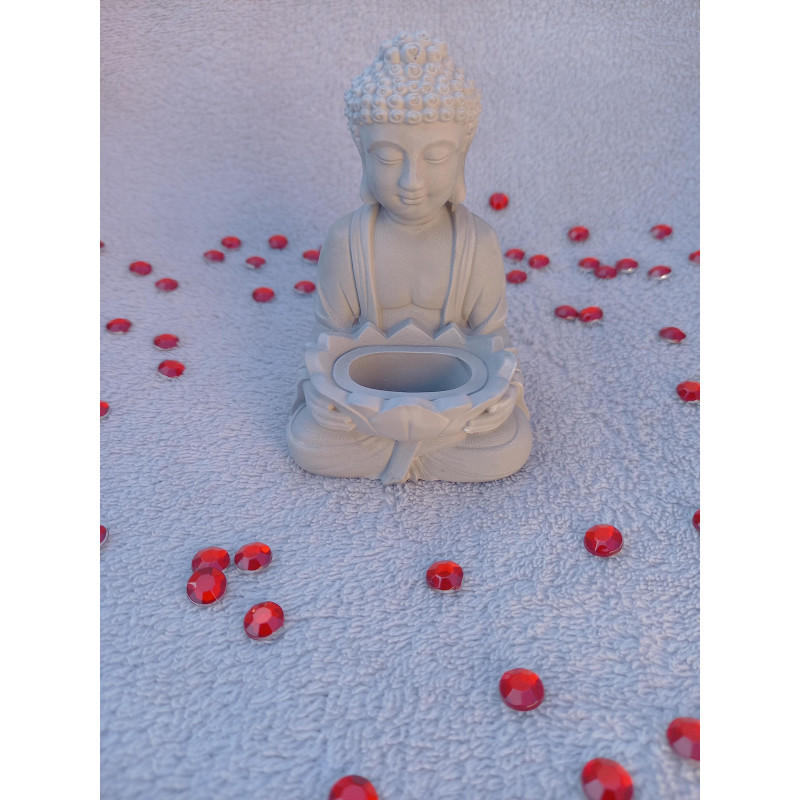 Grand bouddha - gris