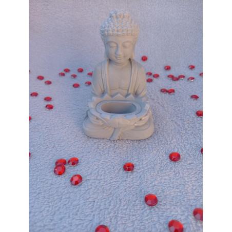 Grand bouddha - gris