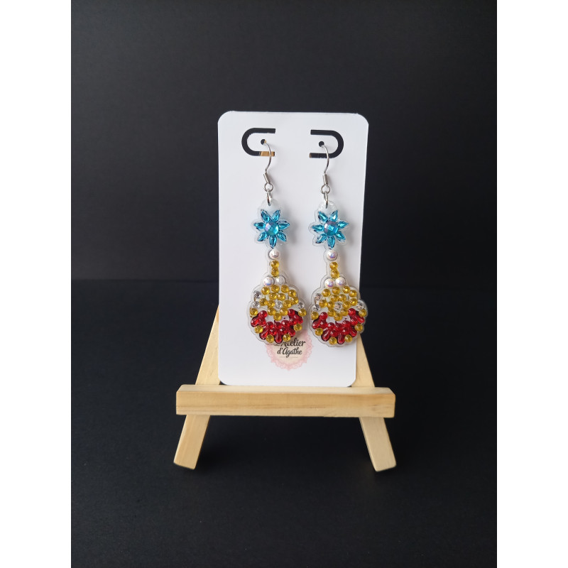 Boucles d'oreilles Silhouette
