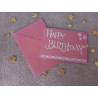 Carte anniversaire + enveloppe assortie