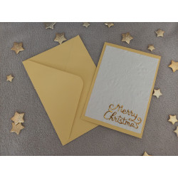 Carte Noël + enveloppe assortie