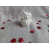 Chouette/hibou - blanc (naturel)
