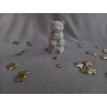 Famille nounours - blanc (naturel)