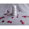 Famille nounours - blanc (naturel)