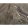 Puzzle chat/chien - blanc (naturel)