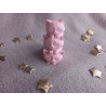 Famille de chat - rose