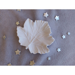 Vide poche feuille - blanc (naturel)