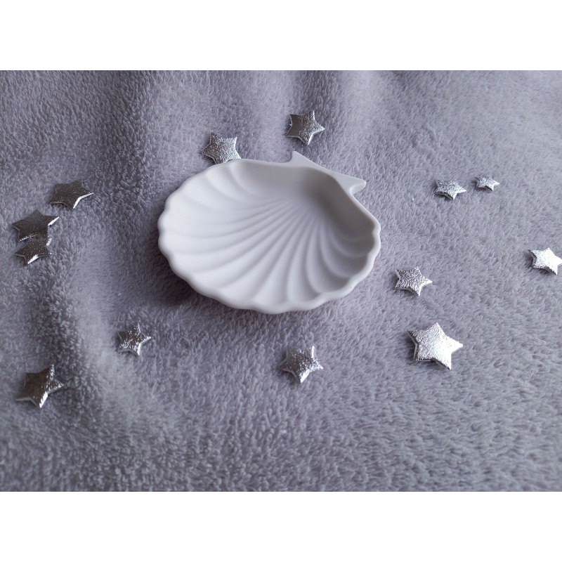 Vide poche coquille - blanc (naturel)