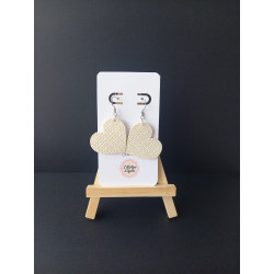 Boucles d'oreilles coeur