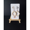 Boucles d'oreilles ajourées (6 modèles)