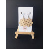 Boucles d'oreilles en bois (4 modèles)