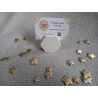 Porte photo hexagone - blanc (naturel)