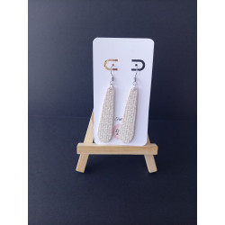 Boucles d'oreilles fifteen - modèle D