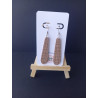 Boucles d'oreilles fifteen - modèle D