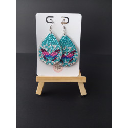 Boucles d'oreilles Ailes de lumière