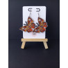 Boucles d'oreilles Battements d'ailes